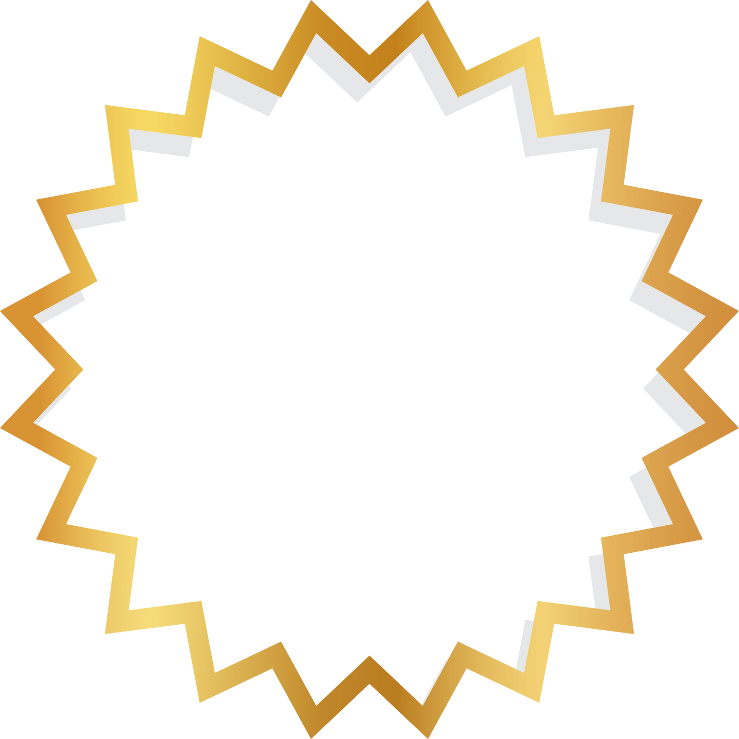 sale label gold, discount sticker tag, offer price icon